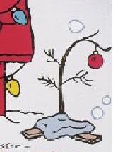 charlie brown animated christmas tree