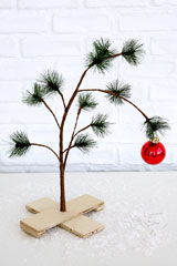 urban outfitters charlie brown tree